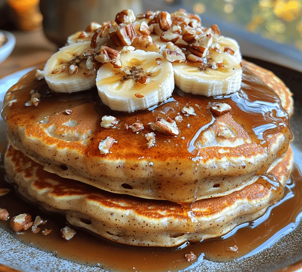 Pancakes are a beloved breakfast staple, cherished for their versatility and comforting nature. They can be sweet or savory, simple or extravagant, making them a go-to dish for any meal of the day. Among the myriad of pancake variations, Sticky Toffee Banana Pancakes stand out with their delightful combination of flavors and textures. This recipe introduces a unique twist by incorporating the rich sweetness of sticky toffee sauce and the natural goodness of ripe bananas.