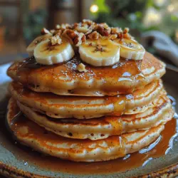 Pancakes are a beloved breakfast staple, cherished for their versatility and comforting nature. They can be sweet or savory, simple or extravagant, making them a go-to dish for any meal of the day. Among the myriad of pancake variations, Sticky Toffee Banana Pancakes stand out with their delightful combination of flavors and textures. This recipe introduces a unique twist by incorporating the rich sweetness of sticky toffee sauce and the natural goodness of ripe bananas.