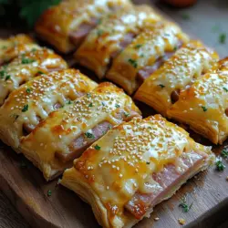 If you're on the lookout for a versatile and crowd-pleasing appetizer, look no further than Cheesy Ham Delight Sticks. This delightful recipe combines the rich, creamy textures of cheese with the savory goodness of ham, resulting in a dish that is not only delicious but also incredibly easy to prepare. Perfect for gatherings, family meals, or even a cozy night in, these cheesy sticks are sure to impress your guests and satisfy your cravings.