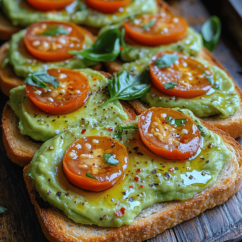 Avocado toast has surged in popularity over recent years, evolving from a simple breakfast option to a trendy staple found in cafés and homes alike. Embracing the simplicity and richness of this dish, our 10-Minute Avocado Toast Bliss recipe is not only a quick fix for your morning hunger but also a delightful way to nourish your body. Packed with healthy fats, vitamins, and minerals, this recipe is designed for busy professionals, home cooks, and anyone seeking a nutritious boost without spending too much time in the kitchen.