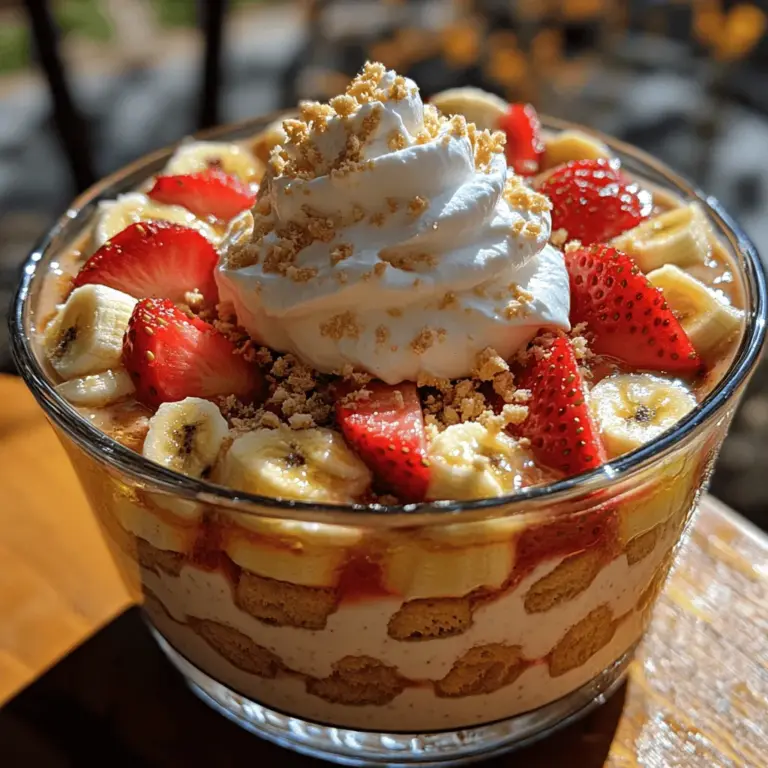 If you're searching for a dessert that perfectly balances sweetness, creaminess, and a burst of fresh flavors, look no further than Strawberry Banana Dream Pudding. This delightful treat combines the vibrant taste of strawberries with the comforting sweetness of ripe bananas, all enveloped in a rich, creamy pudding base. Homemade desserts like this one not only satisfy your sweet tooth but also evoke a sense of nostalgia, reminding us of cherished moments spent enjoying treats made from scratch.