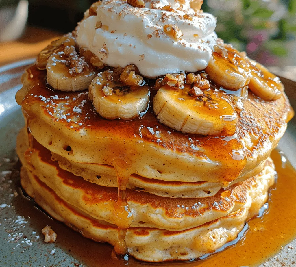 Pancakes are one of the most beloved breakfast staples around the world, cherished for their versatility and ability to cater to various tastes and preferences. From classic buttermilk pancakes to more adventurous variations, the pancake realm is vast and inviting. Today, we’re taking this breakfast classic to a whole new level with an indulgent twist: Caramelized Banana Foster Pancakes. This delightful recipe marries the comforting fluffiness of pancakes with the decadent sweetness of caramelized bananas, creating a dish that is not only visually appealing but also a feast for the palate.