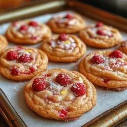 Baking is more than just a culinary task; it’s an engaging experience filled with creativity, comfort, and the irresistible aroma of sweet delights wafting through your home. There’s something magical about cookies that brings joy to both the baker and those who indulge in them. Among the myriad cookie recipes available, one stands out for its vibrant flavors and delightful texture: Sweet and Tangy Raspberry Bliss Cookies. This recipe combines the tartness of fresh raspberries with the zesty brightness of lemon, creating a cookie that is not only delicious but also visually appealing.