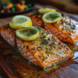 If you’re looking for a dish that combines elegance with simplicity, then look no further than buttery lemon dill salmon. This delightful recipe not only serves as a centerpiece for any meal but also brings forth an explosion of fresh flavors that tantalize the taste buds. The combination of buttery richness, zesty lemon, and aromatic dill creates a symphony of taste that is both comforting and refreshing.