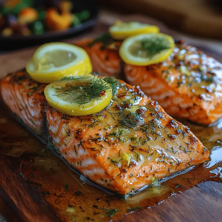 If you’re looking for a dish that combines elegance with simplicity, then look no further than buttery lemon dill salmon. This delightful recipe not only serves as a centerpiece for any meal but also brings forth an explosion of fresh flavors that tantalize the taste buds. The combination of buttery richness, zesty lemon, and aromatic dill creates a symphony of taste that is both comforting and refreshing.