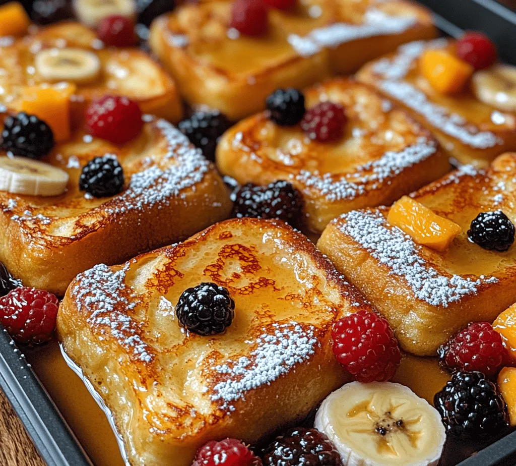 Start your morning with a sweet twist on a classic breakfast favorite—Hawaiian Roll French Toast. This delightful dish combines the soft, pillowy texture of Hawaiian rolls with a creamy, custard-like egg mixture, resulting in a French toast that is both indulgent and comforting. The appeal of this recipe lies not only in its flavor but also in its simplicity, making it an ideal choice for busy mornings or special weekend brunches. Imagine sinking your teeth into a golden-brown slice of French toast, where each bite bursts with a subtly sweet flavor and a hint of tropical paradise.