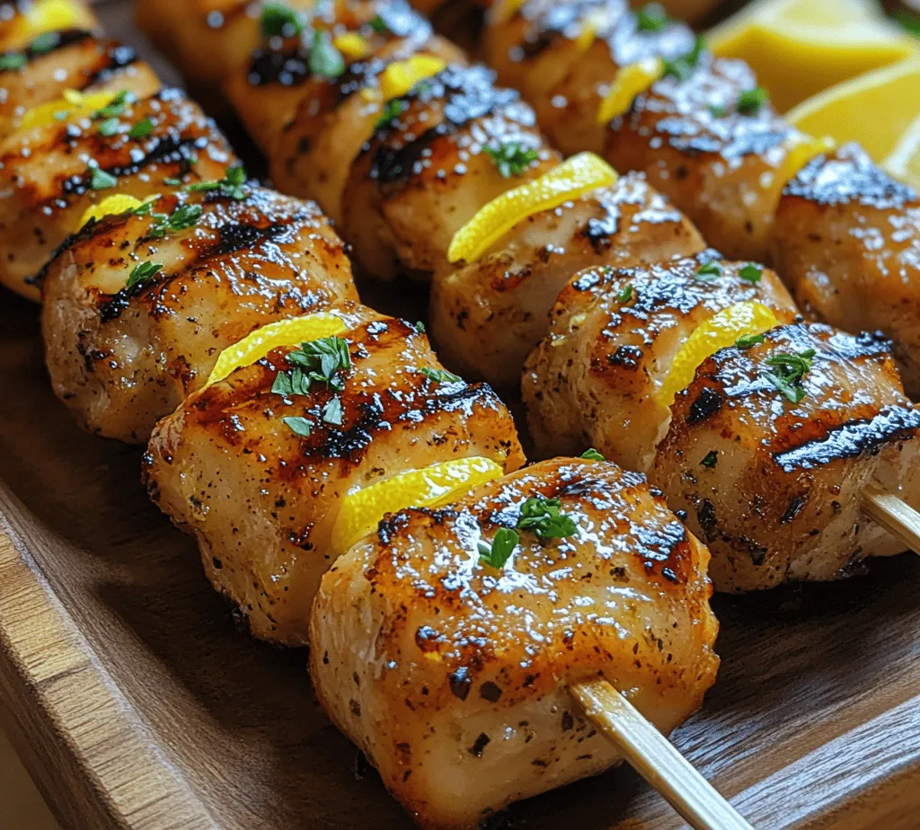 In recent years, the trend of grilling has gained considerable traction among home cooks, turning ordinary meals into extraordinary culinary experiences. As the weather warms up, outdoor gatherings and backyard barbecues become a staple of summer living. Grilling not only infuses food with a delightful smoky flavor but also brings people together, creating lasting memories around the grill. One dish that perfectly exemplifies the joys of grilling is Zesty Lemon Butter Chicken Skewers. This vibrant recipe offers a tantalizing blend of flavors while remaining incredibly easy to prepare, making it a favorite for both novice cooks and seasoned grill masters alike.