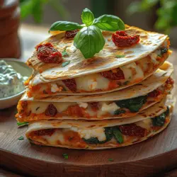 In the realm of culinary exploration, Mediterranean cuisine stands out for its vibrant flavors, fresh ingredients, and health-conscious choices. The Mediterranean diet, celebrated for its heart-healthy benefits, emphasizes wholesome foods such as vegetables, whole grains, healthy fats, and lean proteins. As this dietary approach gains popularity worldwide, we see a rise in innovative recipes that blend traditional Mediterranean elements with modern cooking techniques. Enter the Mediterranean Quesadillas Delight—an enticing fusion that marries the beloved quesadilla format with the rich flavors of the Mediterranean.