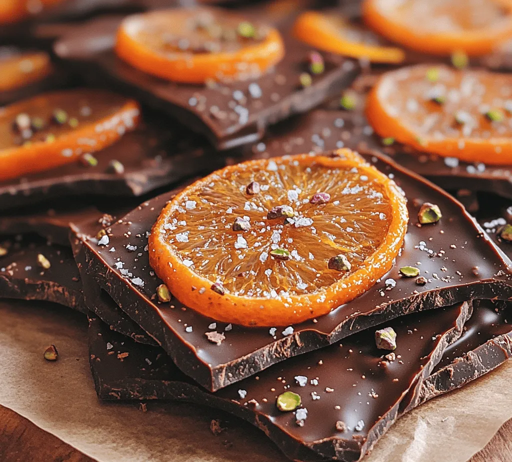 Before diving into the steps of making Candied Orange Peel Dark Chocolate Bark, let’s take a closer look at the key ingredients that make this dessert not only delicious but also special.