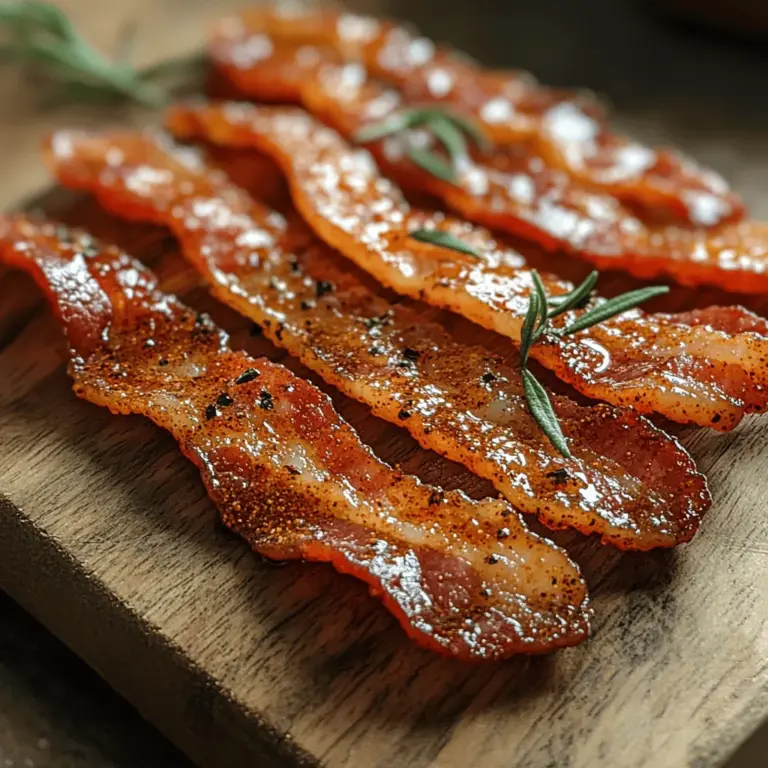 If you're looking for a delectable treat that perfectly balances sweet and spicy flavors, look no further than sweet and spicy candied bacon. This recipe is a culinary delight that has gained immense popularity for its irresistible combination of crispy, smoky, sweet, and spicy elements. Whether you're hosting a party, looking for a unique appetizer, or simply wanting to indulge in a gourmet snack, candied bacon is the perfect choice.