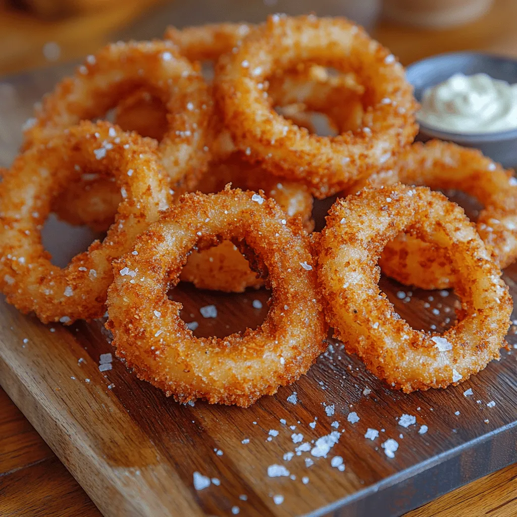 Onion rings are a classic snack and side dish that have captured the hearts and taste buds of many. Whether served alongside a juicy burger or enjoyed on their own with a delicious dipping sauce, these crispy rings are a staple in American cuisine and beyond. The allure of onion rings lies in their satisfying crunch and the burst of flavor that comes with each bite. While you can easily find them on menus across the country, there's something special about making them at home. Homemade onion rings allow you to control the ingredients, ensuring a fresher taste and a crunch that far surpasses store-bought versions.
