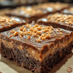 Brownies have long been a beloved dessert, captivating the hearts of sweet tooth enthusiasts around the world. Their rich, fudgy texture and deep chocolate flavor make them an irresistible treat for any occasion, from casual family gatherings to festive celebrations. But what if we could elevate this classic dessert to new heights? Enter the irresistible peanut butter brownie—a delightful twist that marries the rich, decadent flavor of chocolate with the creamy, nutty goodness of peanut butter.