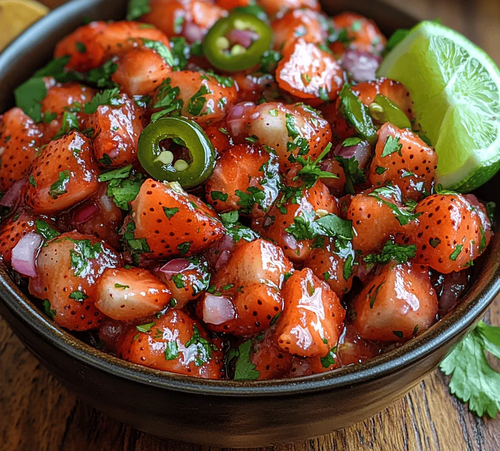 To create the perfect Spicy Strawberry Bliss Salsa, it is essential to understand the key ingredients that contribute to its vibrant flavor profile.