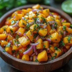 To craft the perfect Zesty Mango Tango Salsa, it is essential to understand the role each ingredient plays in achieving the ideal balance of flavors and textures.