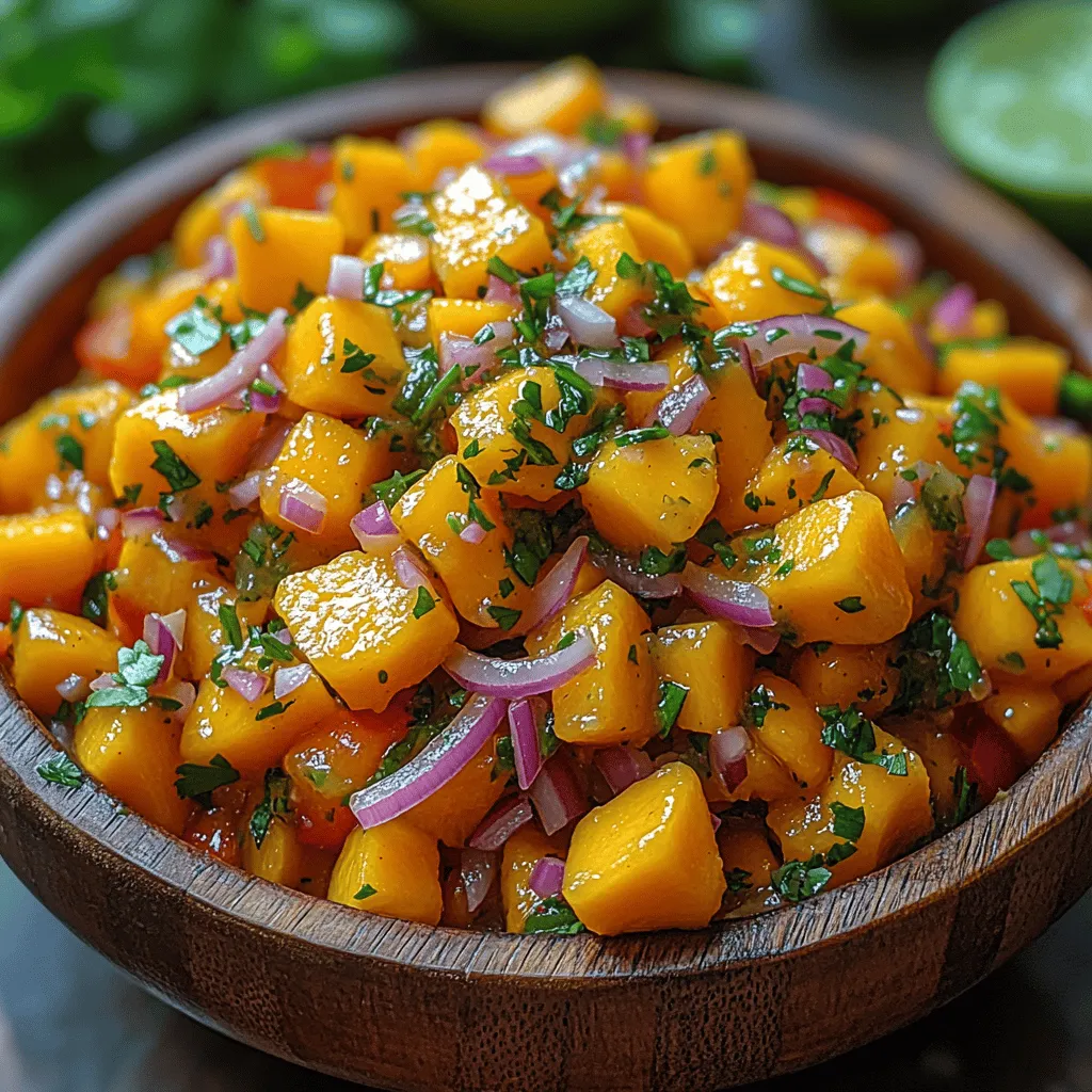 To craft the perfect Zesty Mango Tango Salsa, it is essential to understand the role each ingredient plays in achieving the ideal balance of flavors and textures.