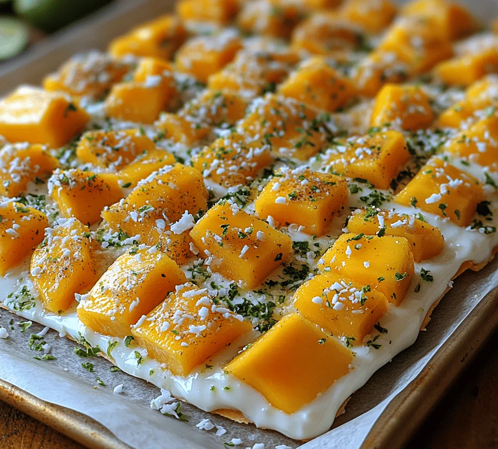 When it comes to healthy snacking, few options are as delightful and versatile as yogurt bark. This innovative treat marries creamy yogurt with an array of toppings, making it a canvas for creativity while maintaining a nutritious profile. One particular combination that stands out is Mango Tajín Yogurt Bark, a refreshing, fruity delight that tantalizes the taste buds. The sweetness of ripe mango paired with the tangy, spicy kick of Tajín creates a unique flavor experience that is both invigorating and satisfying.