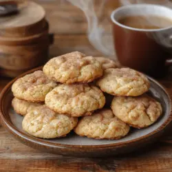 The rolling process for Spiced Chai Snickerdoodles is not just a fun step; it is essential for enhancing both flavor and texture. After you’ve formed your cookie dough into balls, you will roll each ball in a cinnamon-sugar mixture. This mixture adds a sweet, spicy crust that complements the chai spices inside the cookie. The sugar caramelizes slightly during baking, giving the cookies a beautiful, slightly crunchy exterior while keeping the inside soft and chewy.