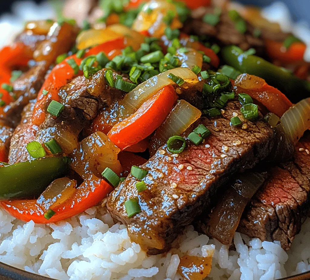 To craft the perfect Savory Slow-Cooked Pepper Steak, understanding the key ingredients is crucial. Each component plays a vital role in creating the dish's rich flavor and satisfying texture.