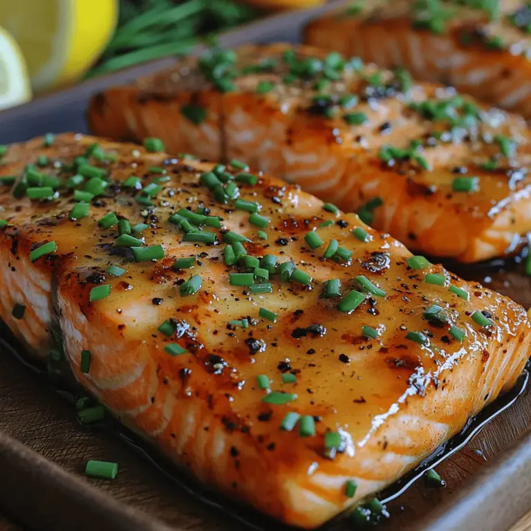In the world of culinary delights, few dishes can compete with the harmonious blend of sweet and savory that comes from Maple Glazed Salmon. This recipe not only tantalizes the taste buds but also celebrates the nutritious benefits of salmon. Rich in omega-3 fatty acids and protein, salmon is a staple in many healthy diets. The addition of maple syrup, soy sauce, and spices creates a mouthwatering glaze that elevates this dish from simple to spectacular. Whether you’re hosting a dinner party or looking to whip up a quick weeknight meal, this Maple Glazed Salmon will impress your family and friends alike. Join us as we explore how to create this sweet and smoky goodness in your own kitchen.