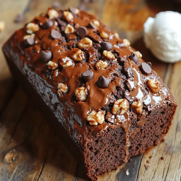 To create the perfect Chocolate Bliss Brownie Bread, it is essential to understand the role each ingredient plays in achieving the desired texture and flavor. Let’s take a closer look at the key components that make this recipe a standout.