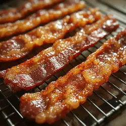 In recent years, candied bacon has emerged as a sensational treat that tantalizes taste buds and elevates culinary experiences. Once a humble breakfast staple, bacon has transcended its traditional role, capturing the hearts of food enthusiasts everywhere. This irresistible snack blends the savory richness of bacon with a delightful sweetness and a kick of heat, making it a standout option for appetizers, game day snacks, or even a unique addition to brunch spreads. The Sweet & Spicy Candied Bacon recipe brings together the perfect balance of flavors, creating a dish that appeals to a wide range of palates.