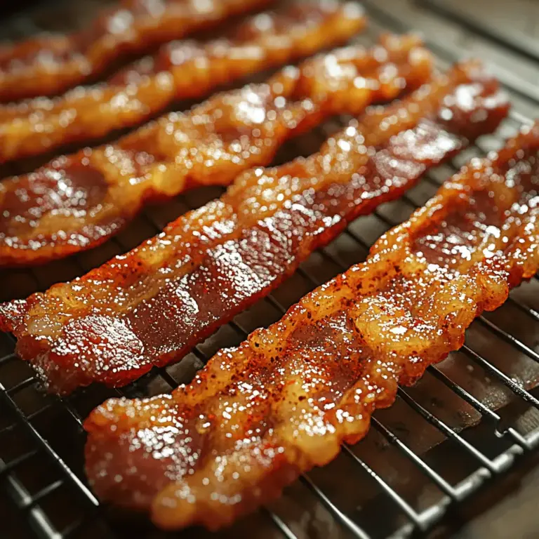 In recent years, candied bacon has emerged as a sensational treat that tantalizes taste buds and elevates culinary experiences. Once a humble breakfast staple, bacon has transcended its traditional role, capturing the hearts of food enthusiasts everywhere. This irresistible snack blends the savory richness of bacon with a delightful sweetness and a kick of heat, making it a standout option for appetizers, game day snacks, or even a unique addition to brunch spreads. The Sweet & Spicy Candied Bacon recipe brings together the perfect balance of flavors, creating a dish that appeals to a wide range of palates.