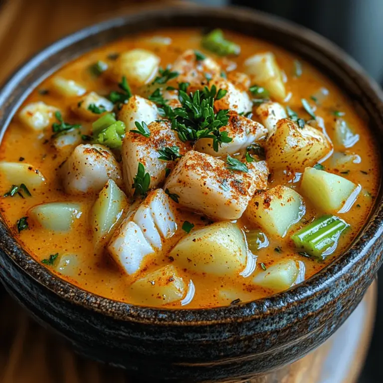 Fish chowder has long been celebrated as a comforting, hearty dish that warms the soul, especially during chilly evenings. The creamy texture, combined with the delicate flavors of fresh fish and vegetables, makes it a family favorite across many households. Not only is fish chowder a satisfying meal, but it also allows for versatility in ingredients and preparation methods, catering to various taste preferences.