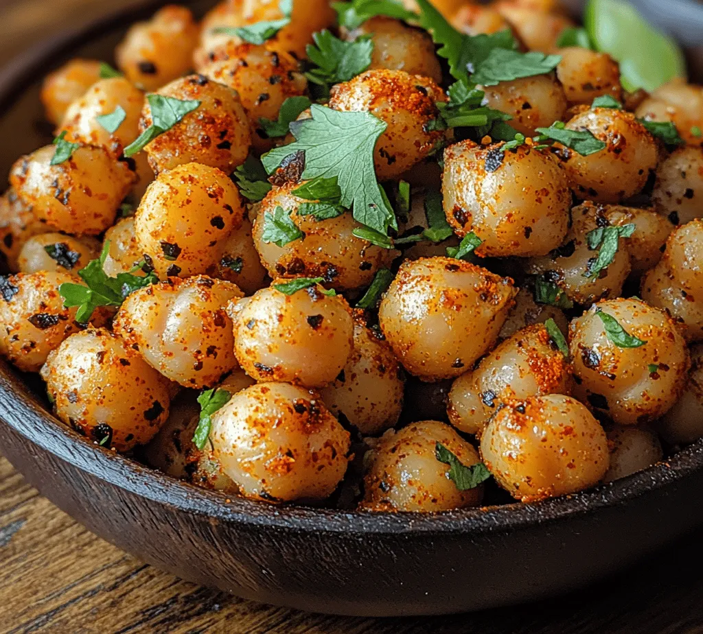 In today's health-conscious world, the concept of healthy snacking has gained significant traction. As people increasingly turn to plant-based diets for their numerous health benefits, snacks that are both nutritious and delicious are in high demand. One such snack that perfectly embodies this trend is the Zesty Chili Lime Roasted Chickpeas. Packed with flavor and texture, these crunchy legumes not only satisfy your cravings but also provide a host of nutritional benefits, making them a must-try for health enthusiasts and food lovers alike.