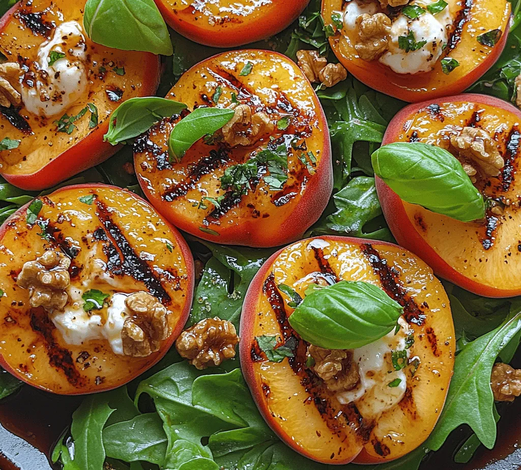 As summer approaches, the vibrant colors and fresh flavors of seasonal ingredients beckon us to create dishes that celebrate the warmth of the sun. One such dish that beautifully encapsulates the essence of summer dining is the Grilled Peach & Burrata Salad. This delightful salad combines the sweetness of perfectly grilled peaches with the creaminess of burrata cheese, creating a harmonious balance of flavors that is both refreshing and satisfying.