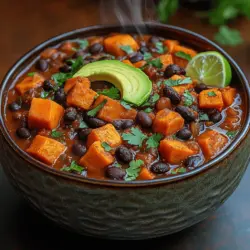 Chili is a beloved dish that transcends borders and cultures, known for its comforting warmth and hearty nature. Whether enjoyed on a chilly evening or served at a gathering, it brings people together with its rich flavors and satisfying textures. Traditional chili recipes often feature meat, but there are countless delicious vegetarian versions that showcase the potential of plant-based ingredients. One such recipe is Sweet Potato Black Bean Chili, a vibrant and nutritious option that caters not only to vegetarians but also to vegans and those following a gluten-free diet.