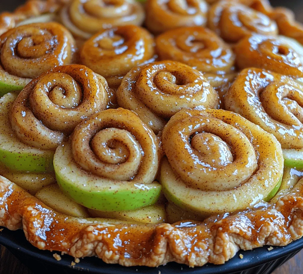 The foundation of our Cinnamon Roll Apple Pie begins with the cinnamon roll dough, which is soft, fluffy, and buttery. The following ingredients are essential: