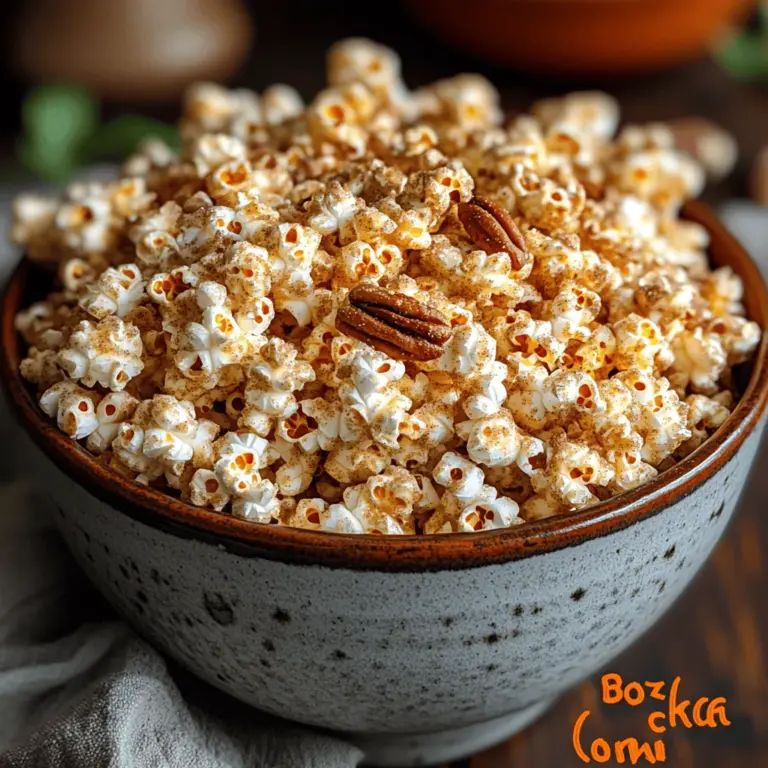 Popcorn is more than just a simple snack; it’s a beloved treat that has been enjoyed for generations, whether at the movies, during game nights, or as a cozy evening companion. Its unique ability to transform from a plain kernel into a light, airy morsel makes popcorn an incredibly versatile canvas for flavors. While classic buttered popcorn will always have its place, there’s a world of flavor waiting to be explored. Enter the Brown Butter Cinnamon Popcorn—a delightful twist on the traditional snack that elevates the humble popcorn to gourmet status.