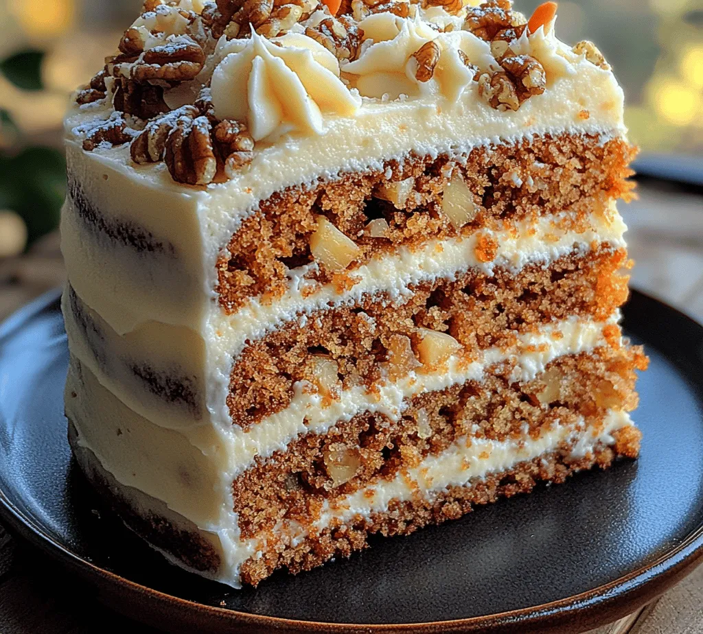 Carrot cake has become a beloved dessert cherished by many, often gracing tables during festive celebrations and casual gatherings alike. Its rich, moist texture and unique flavors appeal to a wide range of palates, making it a top choice for birthdays, holidays, and even just an afternoon treat. What sets this cake apart is not only its delightful taste but also the wholesome ingredients that contribute to its character.