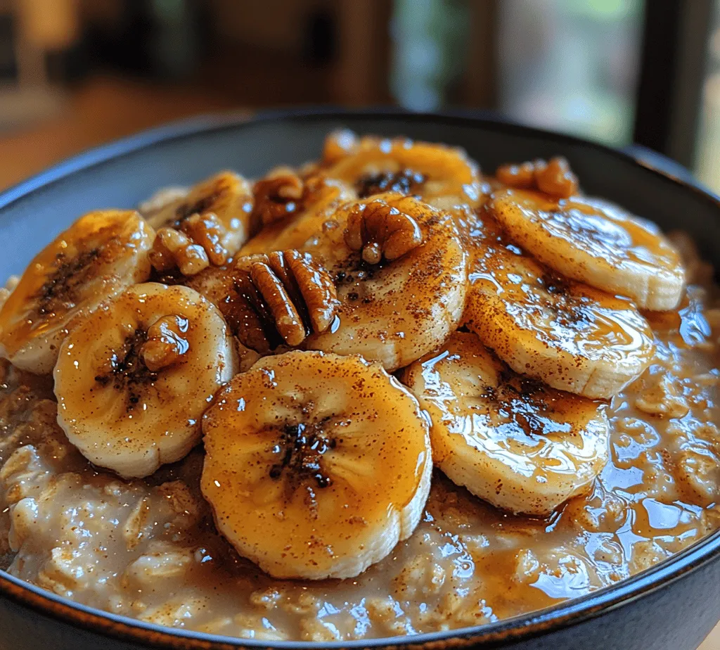 Imagine waking up to the warm, inviting aroma of caramelized bananas wafting through your kitchen, beckoning you to indulge in a comforting and nutritious breakfast. Caramelized Banana Oatmeal is not just a meal; it’s a delightful experience that combines the natural sweetness of ripe bananas with the hearty goodness of oats. This recipe is perfect for those cozy mornings when you need something quick, easy, and satisfying to kick-start your day.