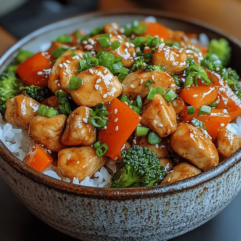 Embarking on a culinary journey into the vibrant world of Asian cuisine, one cannot overlook the tantalizing allure of a Flavorful Teriyaki Chicken Stir-Fry. This dish encapsulates the essence of quick, delicious meals that resonate with families and food lovers alike. Featuring succulent, tender chicken combined with a colorful medley of fresh vegetables, this stir-fry is bound to please even the pickiest of eaters. The star of this dish, however, is undoubtedly the rich and savory teriyaki sauce that elevates each ingredient, creating a symphony of flavors in every bite.