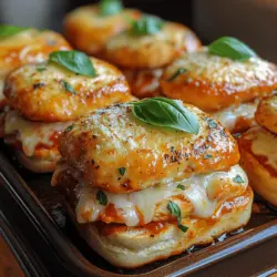 Sliders have become a staple in modern dining, captivating food enthusiasts with their versatility and crowd-pleasing appeal. These bite-sized sandwiches are perfect for any occasion, whether it’s a casual family dinner, a festive gathering, or a lively party. They allow for creativity in the kitchen, making it easy to curate a delightful menu that pleases a variety of palates. Among the myriad of slider options available, Cheesy Chicken Parmesan Sliders stand out as a delectable fusion of flavors that combines tender chicken, rich marinara, and melty cheese, all nestled in a soft bun. This recipe promises to tantalize your taste buds while delivering the comfort food experience we all crave.