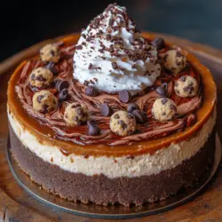 If there's one dessert that manages to combine the rich, velvety texture of cheesecake with the comforting, nostalgic flavors of cookie dough, it’s the decadent chocolate chip cookie dough cheesecake. This indulgent dessert has captured the hearts of dessert lovers everywhere, making it a must-try treat for those who appreciate the blissful union of creamy and chewy textures. With each bite, you're greeted with the luscious creaminess of the cheesecake, the sweet, buttery flavors of chocolate chip cookie dough, and the satisfying crunch of a perfectly baked crust.