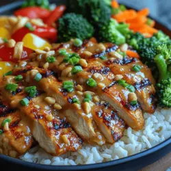 Discover the vibrant flavors and satisfying textures of Spicy Peanut Butter Chicken Stir-Fry, a dish that beautifully combines the richness of peanut butter with the freshness of vegetables and tender chicken. This recipe is not only quick and easy to prepare, making it perfect for weeknight dinners, but it also packs a punch of flavor with a hint of heat from sriracha. Whether you’re a seasoned cook or a beginner in the kitchen, this stir-fry is a delightful way to elevate your weeknight meals.
