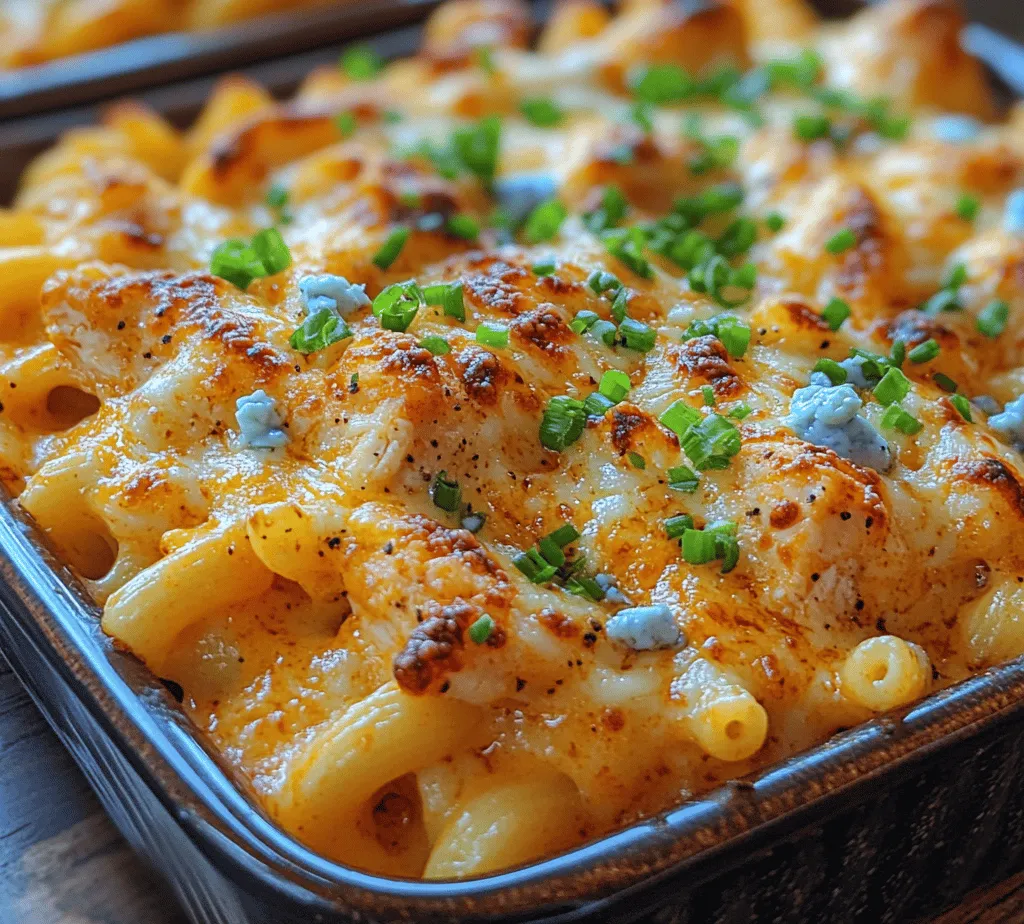 To create the best Buffalo Chicken Mac and Cheese, it's essential to understand the core ingredients that contribute to its rich flavor and creamy texture. Let's take a closer look at each component: