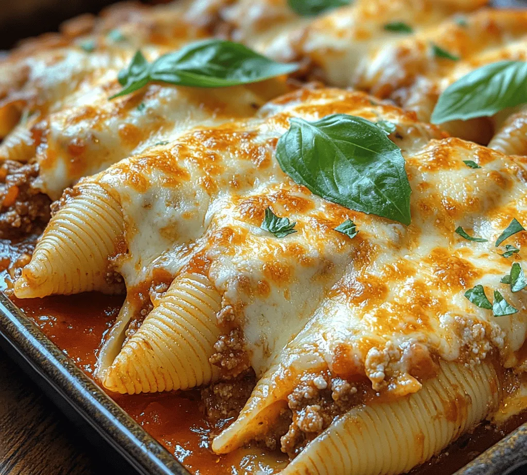 There are few dishes that evoke the same sense of warmth and comfort as a hearty plate of pasta. Among the myriad of Italian recipes, beef-stuffed shells stand out as a true family favorite. This delectable dish features large pasta shells filled with a savory mixture of ground beef, creamy cheeses, and aromatic herbs, all topped with a rich marinara sauce. Whether you’re gathering around the dinner table for a cozy family meal or looking to impress guests at a dinner party, beef-stuffed shells are sure to satisfy.