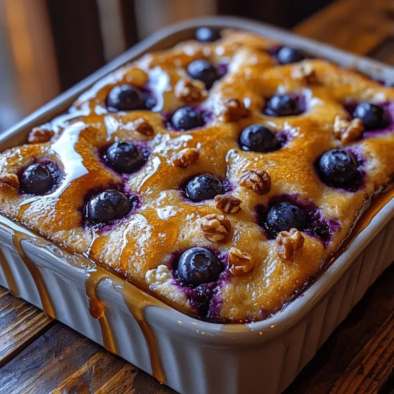 If you're looking for a delightful and nutritious dish that can double as both a breakfast and a dessert, look no further than the Blueberry Bliss Cottage Cheese Bake. This recipe combines the creamy richness of cottage cheese with the natural sweetness of blueberries, creating a satisfying dish that is both delicious and good for you. Cottage cheese has become a popular ingredient in modern kitchens, thanks to its high protein content and versatility, while blueberries are lauded for their antioxidant properties. Together, they create a mouthwatering bake that not only pleases the palate but also nourishes the body.