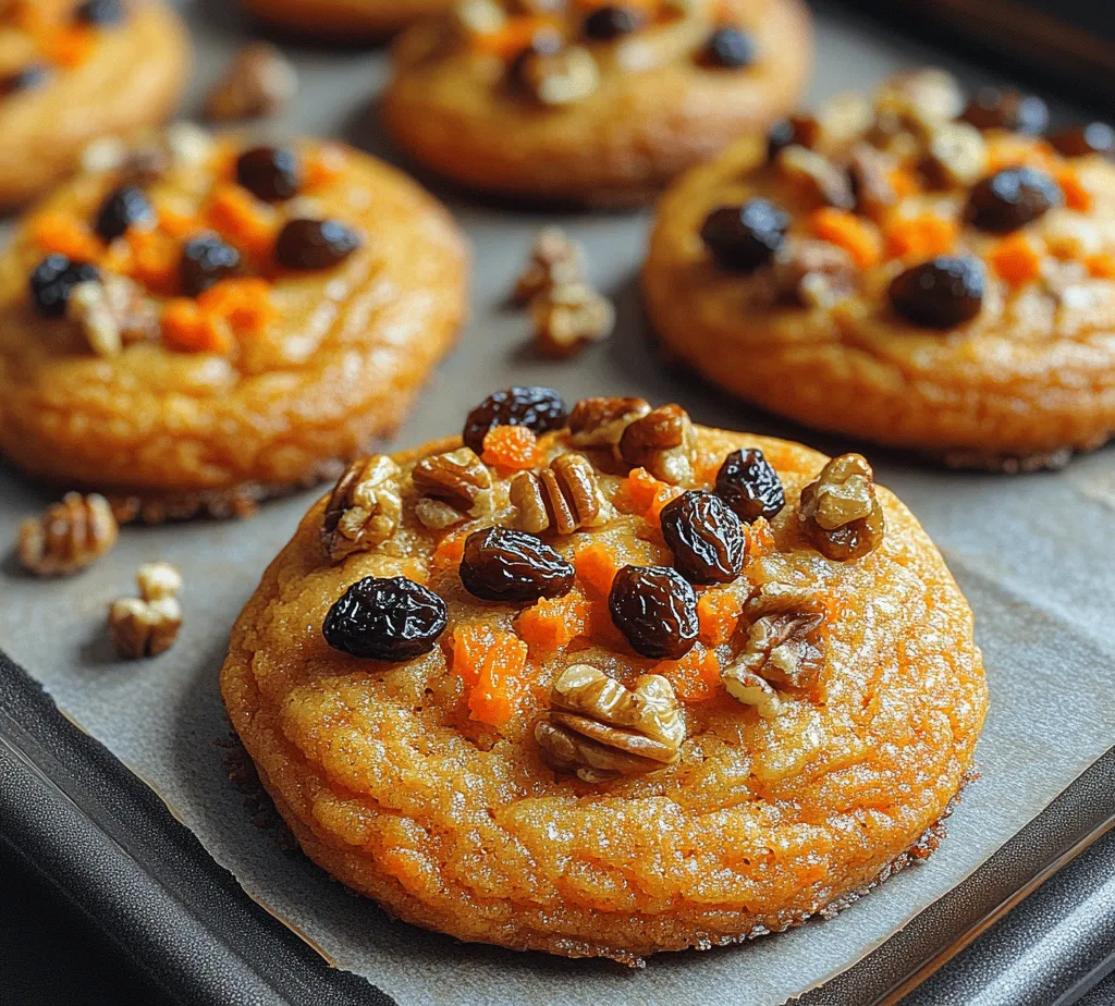 A successful recipe begins with quality ingredients, and the carrot cake breakfast cookies are no exception. Each component plays a vital role in contributing to the overall flavor, texture, and nutritional profile of the cookies. Let’s take a closer look at the key ingredients that make these breakfast cookies a wholesome choice.