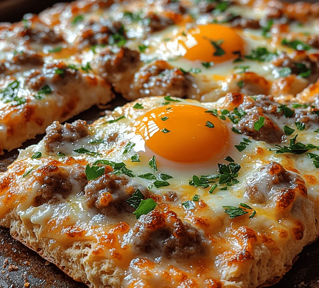 Imagine waking up to the aroma of freshly baked biscuits, savory sausage, and melted cheese, all combined into a single mouthwatering dish. Welcome to the Sausage Gravy Breakfast Pizza Delight—a culinary masterpiece that brings together the comforting elements of a classic breakfast into a delicious pizza format. This dish is more than just a meal; it’s a celebration of flavors and textures that can be enjoyed at breakfast, brunch, or any time of day when the craving for something hearty strikes.