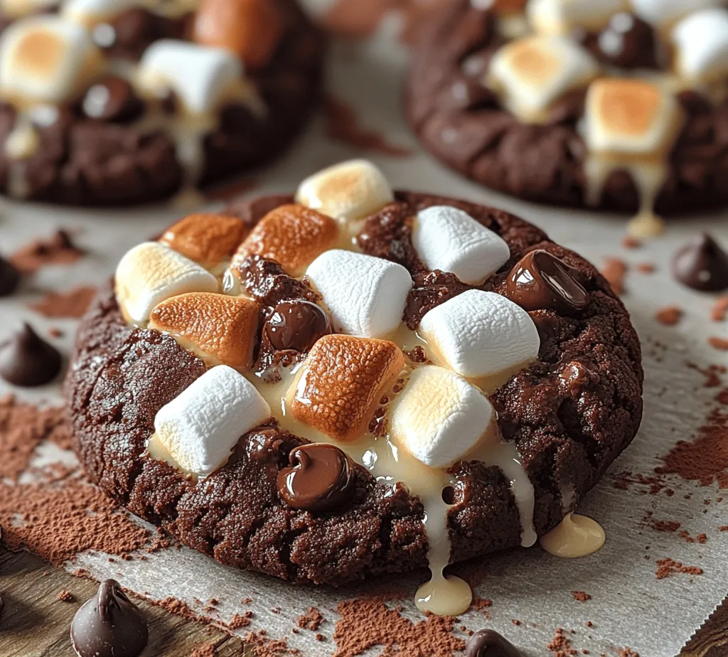 There’s something undeniably delightful about the aroma of fresh-baked cookies wafting through the kitchen. Chocolate cookies, in particular, hold a special place in the hearts of many. Their rich flavor, combined with a comforting texture, makes them a go-to treat for any occasion. Among the myriad of cookie recipes available, <strong>Double Chocolate Marshmallow Cookies</strong> stand out as a true indulgence, especially for chocolate lovers. These cookies don’t just offer a chocolate experience; they elevate it, presenting a delightful combination of fudgy richness and gooey marshmallow texture, making each bite a moment of bliss.” /></p>
</p>
<h3>Importance of Mixing Techniques for Uniformity</h3>
</p>
<p>When baking cookies, achieving a uniform texture and flavor in each bite is crucial. Mixing techniques play a pivotal role in how the ingredients come together to create that perfect cookie dough. For our Double Chocolate Marshmallow Cookies, the right mixing technique ensures that the cocoa powder, flour, sugar, butter, and eggs are fully integrated without compromising the dough’s integrity. It’s important to mix just enough to create a cohesive dough while avoiding overmixing, which can lead to tough cookies.</p>
</p>
<h3>Combining Mixtures: Key Points to Avoid Overmixing</h3>
</p>
<p>As you combine your wet and dry ingredients, the goal is to mix until just combined. Here’s how to effectively combine your mixtures without overmixing:</p>
</p>
<p>1. <strong>Add Dry Ingredients Gradually</strong>: Start by adding your dry ingredients—flour, cocoa powder, baking soda, and salt—into the wet mixture in increments. This method allows the flour to absorb moisture gradually, reducing the risk of clumping and overmixing.</p>
</p>
<p>2. <strong>Use a Rubber Spatula</strong>: Opt for a rubber spatula or wooden spoon instead of an electric mixer during this stage. This approach gives you better control and minimizes the risk of overworking the dough.</p>
</p>
<p>3. <strong>Watch for Flour Pockets</strong>: Stop mixing as soon as you no longer see dry flour. Small streaks of flour are acceptable as they will incorporate during the next steps.</p>
</p>
<h3>How to Know When the Dough is Ready</h3>
</p>
<p>The dough for your Double Chocolate Marshmallow Cookies is ready when it forms a cohesive ball that holds together without sticking excessively to your hands or the bowl. You should see a uniform color without visible dry flour or lumps. Additionally, the dough should be slightly sticky, which is a sign that the moisture content is appropriate for chewy, fudgy cookies.</p>
</p>
<h3>Folding in Chocolate and Marshmallows: Maintaining Texture</h3>
</p>
<p>Once your dough is ready, it’s time to fold in the chocolate chips and marshmallows. This step is crucial for maintaining the desired texture of the cookies. Here’s how to do it:</p>
</p>
<p>1. <strong>Add Chocolate and Marshmallows</strong>: Pour in your semi-sweet chocolate chips and marshmallows into the dough.</p>
</p>
<p>2. <strong>Gentle Folding Technique</strong>: Using a spatula, gently fold the chocolate and marshmallows into the dough. Start from the bottom of the bowl and lift the dough over the mix, repeating this motion until evenly distributed. Avoid vigorous stirring, which can deflate the airy bubbles formed during creaming.</p>
</p>
<p>3. <strong>Retain Airiness</strong>: The gentle folding technique helps maintain the cookie’s height and texture, ensuring that every bite is soft and fluffy, with gooey pockets of chocolate and marshmallow.</p>
</p>
<h3>Techniques for Gentle Folding to Avoid Deflating the Dough</h3>
</p>
<p>Gentle folding is an art that, when mastered, can elevate your baking game. Here are some techniques to ensure your dough remains light and airy:</p>
</p>
<p>– <strong>Use a Light Touch</strong>: Always handle the dough gently. The goal is to combine ingredients without losing volume, so treat it like a delicate soufflé.</p>
</p>
<p>– <strong>Work in Batches</strong>: If your dough is particularly thick or heavy, consider folding in the chocolate and marshmallows in batches. This method gives you better control and reduces the risk of deflating the dough.</p>
</p>
<p>– <strong>Visual Checks</strong>: Periodically check the dough as you fold. It should appear slightly glossy and well-mixed without being overworked.</p>
</p>
<h3>Scooping the Dough: Achieving Uniform Cookie Sizes</h3>
</p>
<p>Uniformity in cookie size ensures even baking and a consistent experience with every bite. Here’s how to scoop the dough effectively:</p>
</p>
<p>1. <strong>Use a Cookie Scoop</strong>: A cookie scoop or ice cream scoop is ideal for portioning out your dough. This tool helps create evenly sized cookies, which bake uniformly.</p>
</p>
<p>2. <strong>Level Off the Scoop</strong>: When scooping your dough, ensure you level off the top of the scoop to avoid overly large cookies that may not bake properly.</p>
</p>
<p>3. <strong>Spacing on Baking Sheet</strong>: Leave enough space between each dough ball on your baking sheet. Cookies will spread while baking, so aim for at least 2 inches apart.</p>
</p>
<h3>Benefits of Uniformity in Baking</h3>
</p>
<p>Baking is as much a science as it is an art. Achieving uniform cookie sizes has several benefits:</p>
</p>
<p>– <strong>Even Cooking</strong>: Uniform cookies will cook at the same rate, preventing some from burning while others remain underbaked.</p>
</p>
<p>– <strong>Consistent Texture</strong>: When cookies are the same size, they will have the same texture. Each bite will provide the same delightful experience of fudginess and gooeyness.</p>
</p>
<p>– <strong>Aesthetic Appeal</strong>: Uniform cookies not only taste better but also look more appealing. They’re perfect for sharing or serving at gatherings.</p>
</p>
<h3>Baking the Cookies: Timing and Visual Cues for Doneness</h3>
</p>
<p>Baking your Double Chocolate Marshmallow Cookies to perfection requires attention to timing and visual cues:</p>
</p>
<p>1. <strong>Preheat the Oven</strong>: Ensure your oven is preheated to 350°F (175°C) before placing the cookies inside. This ensures even baking from the start.</p>
</p>
<p>2. <strong>Baking Time</strong>: Bake for 10-12 minutes. The cookies should look slightly underbaked in the center, as they will continue to cook on the baking sheet after being removed from the oven.</p>
</p>
<p>3. <strong>Visual Cues</strong>: Look for edges that are set while the center remains soft. If the edges appear golden brown and the center is still slightly glossy, that’s your indicator for perfect doneness.</p>
</p>
<h3>Explanation of the Fudgy Texture and Why It’s Desirable</h3>
</p>
<p>The fudgy texture of the Double Chocolate Marshmallow Cookies is one of their most appealing characteristics. This texture is achieved through the balance of ingredients and baking technique:</p>
</p>
<p>– <strong>High Cocoa Content</strong>: The inclusion of cocoa powder contributes to the moisture content, resulting in a rich, dense cookie.</p>
</p>
<p>– <strong>Brown Sugar</strong>: Using brown sugar adds moisture and creates a chewy and fudgy texture.</p>
</p>
<p>– <strong>Baking Time</strong>: Pulling the cookies from the oven when they are still slightly underbaked ensures that they remain soft and fudgy rather than becoming dry.</p>
</p>
<h3>Cooling the Cookies: The Importance of Cooling Time</h3>
</p>
<p>Once your cookies are out of the oven, don’t rush to dig in. Cooling is a critical step:</p>
</p>
<p>1. <strong>Let Them Rest</strong>: Allow the cookies to cool on the baking sheet for 5 minutes before transferring them to a wire rack. This resting period helps them set while still retaining their soft centers.</p>
</p>
<p>2. <strong>Cooling on Wire Rack</strong>: After resting, move the cookies to a wire rack to cool completely. This allows air to circulate and prevents them from becoming soggy.</p>
</p>
<p>3. <strong>Final Texture</strong>: Proper cooling helps the cookies firm up while maintaining that fudgy center, making them irresistible.</p>
</p>
<h3>Serving Suggestions</h3>
</p>
<p>Double Chocolate Marshmallow Cookies are a delightful treat that can be enjoyed in various ways:</p>
</p>
<p>– <strong>Best Ways to Enjoy</strong>: These cookies are best enjoyed warm, straight from the oven, or slightly cooled for that perfect gooey texture.</p>
</p>
<p>– <strong>Pairing with Milk or Coffee</strong>: They pair wonderfully with a glass of cold milk or a hot cup of coffee. The sweetness of the cookie complements the bitterness of coffee perfectly.</p>
</p>
<p>– <strong>Creative Serving Ideas</strong>: Consider making cookie sandwiches by adding a scoop of ice cream between two cookies. This delightful twist transforms your cookies into an indulgent dessert.</p>
</p>
<h3>Storage Tips for Maintaining Freshness</h3>
</p>
<p>To keep your Double Chocolate Marshmallow Cookies fresh and delicious, follow these storage tips:</p>
</p>
<p>– <strong>Airtight Containers</strong>: Store the cookies in an airtight container to maintain their moisture and prevent them from becoming hard.</p>
</p>
<p>– <strong>Layer with Parchment Paper</strong>: If stacking the cookies, place parchment paper between layers to prevent sticking.</p>
</p>
<p>– <strong>Room Temperature Storage</strong>: Keep the cookies at room temperature for up to a week. For longer storage, consider freezing them.</p>
</p>
<h3>Nutritional Information</h3>
</p>
<p>Understanding the nutritional profile of your Double Chocolate Marshmallow Cookies can help you enjoy them mindfully:</p>
</p>
<p>– <strong>Serving Size and Calories</strong>: Each cookie typically contains around 150-200 calories, depending on size and specific ingredients used.</p>
</p>
<p>– <strong>Nutritional Highlights</strong>: These cookies provide a quick energy boost due to their sugar and fat content, making them an ideal treat for a sweet pick-me-up.</p>
</p>
<h3>Conclusion</h3>
</p>
<p>Baking Double Chocolate Marshmallow Cookies is an experience filled with joy and delightful aromas that fill your kitchen. The process of combining rich chocolate flavors with gooey marshmallows and achieving the perfect texture is rewarding. These cookies, with their fudgy centers and crisp edges, are not just a treat but an indulgence that brings people together.</p>
</p>
<p>Whether enjoyed warm with a glass of milk, transformed into ice cream sandwiches, or shared with loved ones, these cookies are a delightful way to celebrate life’s sweet moments. We encourage you to try this recipe and savor the rich, chocolatey goodness that is sure to become a favorite in your household. Happy baking!</p>
</div>