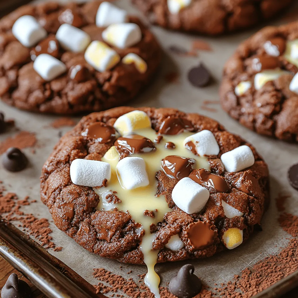 There’s something undeniably delightful about the aroma of fresh-baked cookies wafting through the kitchen. Chocolate cookies, in particular, hold a special place in the hearts of many. Their rich flavor, combined with a comforting texture, makes them a go-to treat for any occasion. Among the myriad of cookie recipes available, Double Chocolate Marshmallow Cookies stand out as a true indulgence, especially for chocolate lovers. These cookies don’t just offer a chocolate experience; they elevate it, presenting a delightful combination of fudgy richness and gooey marshmallow texture, making each bite a moment of bliss.