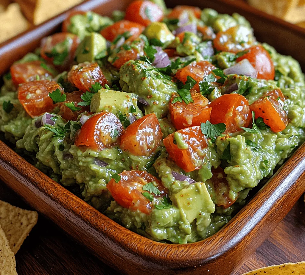The secret to making the best guacamole lies in the selection and quality of your ingredients. Each component contributes to the overall flavor, texture, and freshness of the dish. Here’s a closer look at the star ingredients that will elevate your guacamole to the next level.