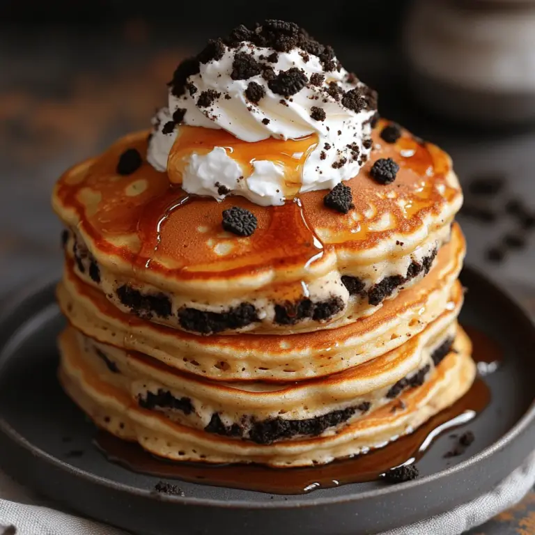 There's something magical about the experience of enjoying pancakes. Fluffy, warm, and often drizzled with syrup, pancakes are a beloved breakfast staple that brings comfort and joy to countless households around the world. From classic buttermilk to decadent chocolate chip, there is a pancake variation for everyone. However, if you’re looking to elevate your pancake game, allow us to introduce you to a delightful twist: Oreo-Stuffed Pancakes. This innovative recipe combines the timeless flavor of pancakes with the beloved taste of Oreos, resulting in a breakfast treat that’s both indulgent and unforgettable.