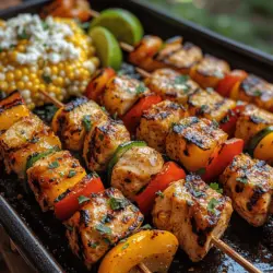 As the days grow longer and warmer, the allure of summer grilling draws families and friends outdoors to savor the flavors of the season. One culinary delight that embodies the spirit of summer cookouts is kabobs. These skewered morsels, bursting with flavor and color, have captured the hearts of food lovers worldwide. Today, we’re excited to share a recipe that takes kabobs to the next level: Sizzling South of the Border Kabobs. This dish features vibrant flavors and fresh ingredients, making it a perfect centerpiece for your next barbecue.