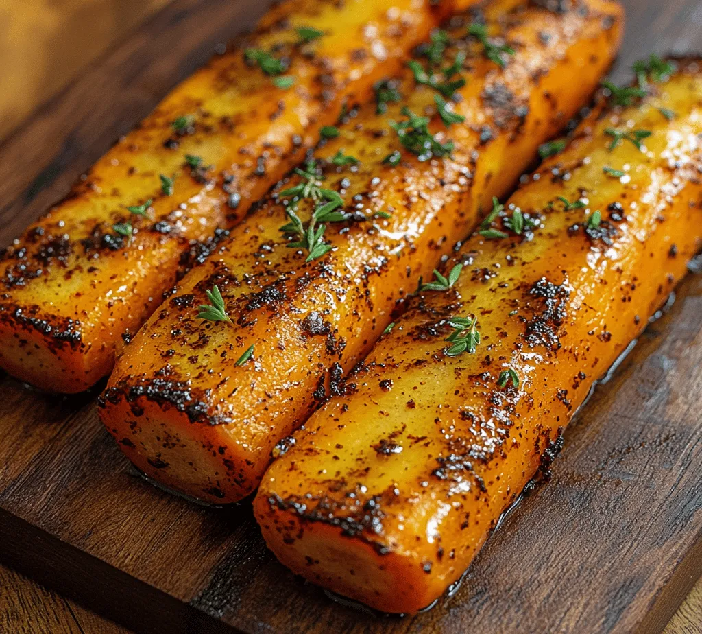 Sweet & Spicy Caramelized Carrots are a delightful dish that brings together the best of both worlds: the natural sweetness of carrots and the bold kick of spice. This recipe transforms humble carrots into a mouthwatering side dish that can elevate any meal. Whether you're looking for a unique accompaniment to a holiday feast or a simple weeknight dinner, these caramelized carrots are sure to impress.