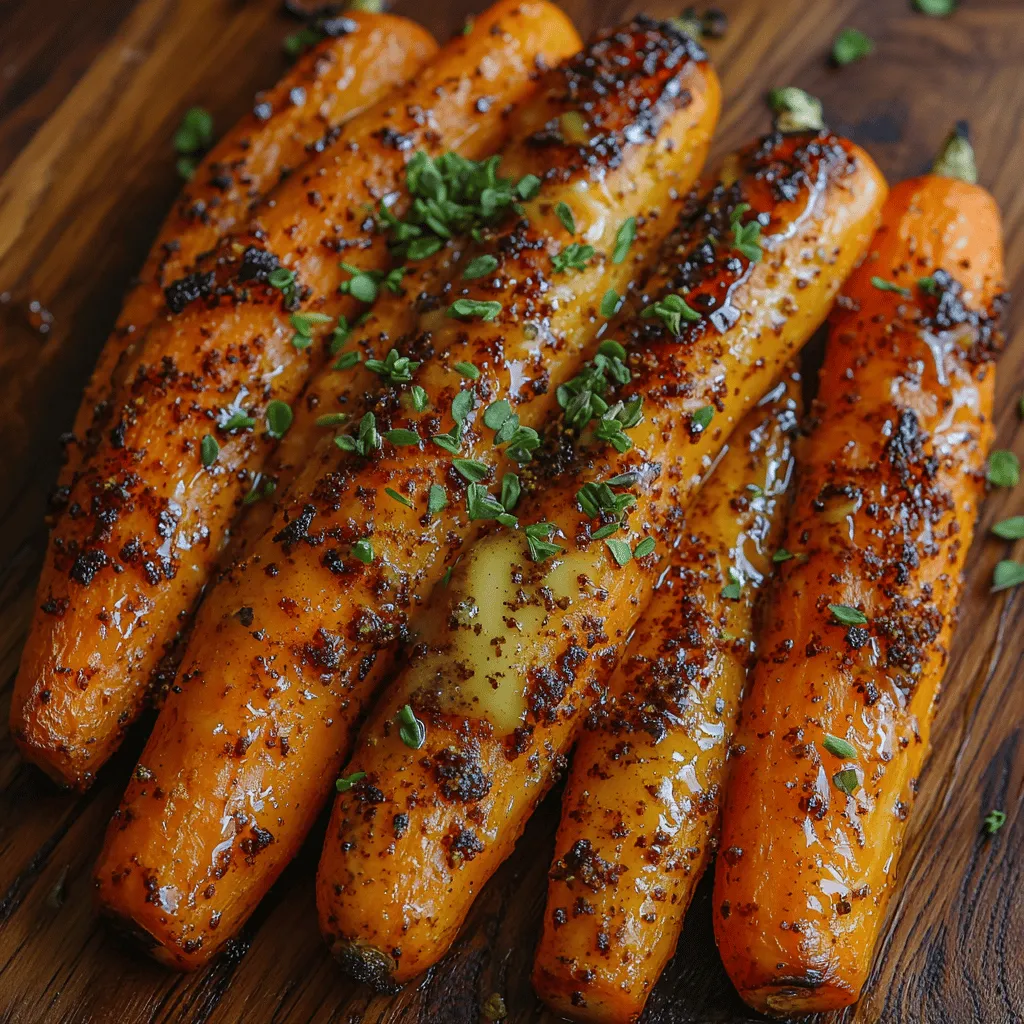 Sweet & Spicy Caramelized Carrots are a delightful dish that brings together the best of both worlds: the natural sweetness of carrots and the bold kick of spice. This recipe transforms humble carrots into a mouthwatering side dish that can elevate any meal. Whether you're looking for a unique accompaniment to a holiday feast or a simple weeknight dinner, these caramelized carrots are sure to impress.